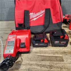 HOUSTON LOCATION - AS-IS M18 18V Lithium-Ion Cordless Combo Kit (5-Tool) with (2) Batteries, Charger and Tool Bag