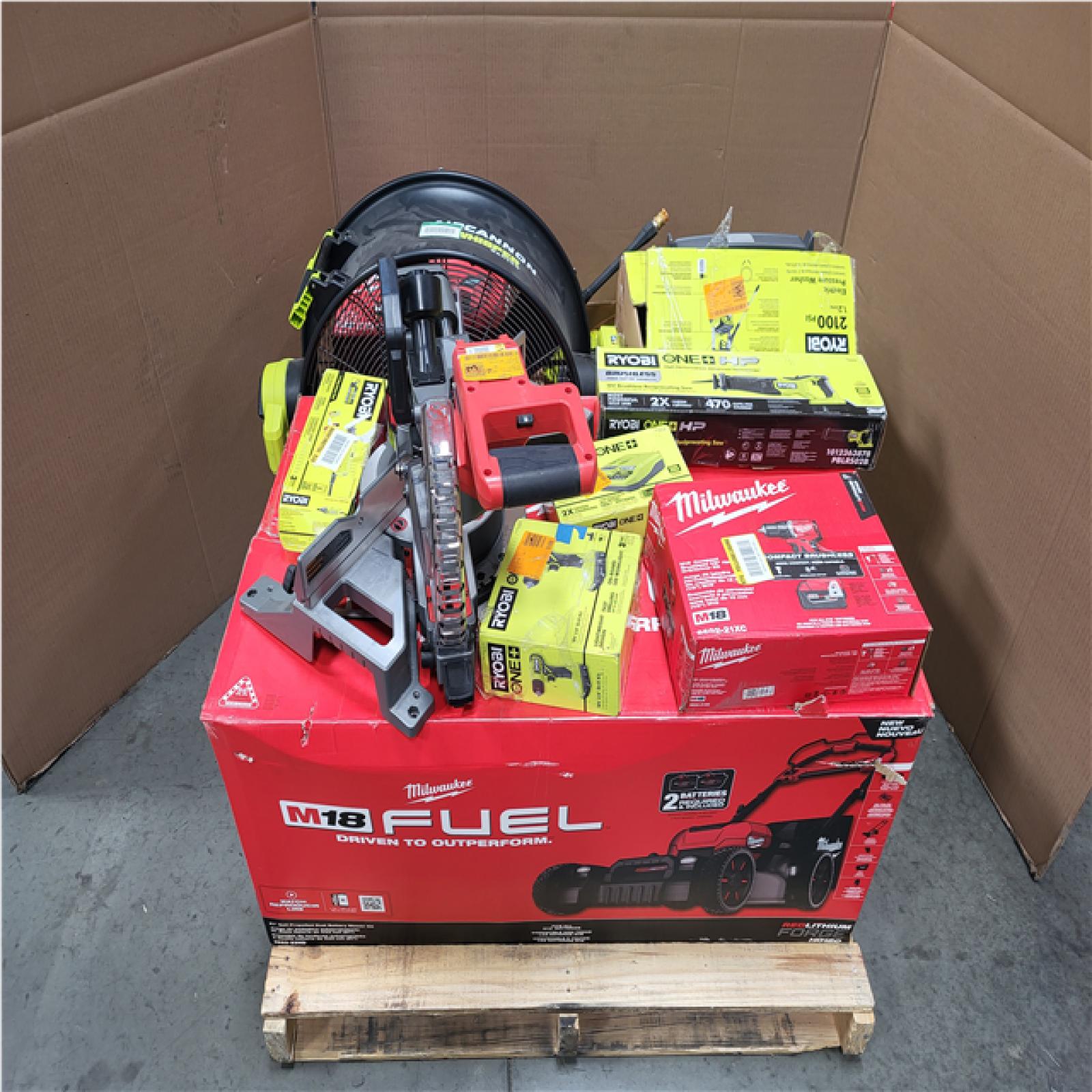 CALIFORNIA AS-IS TOOL PALLET