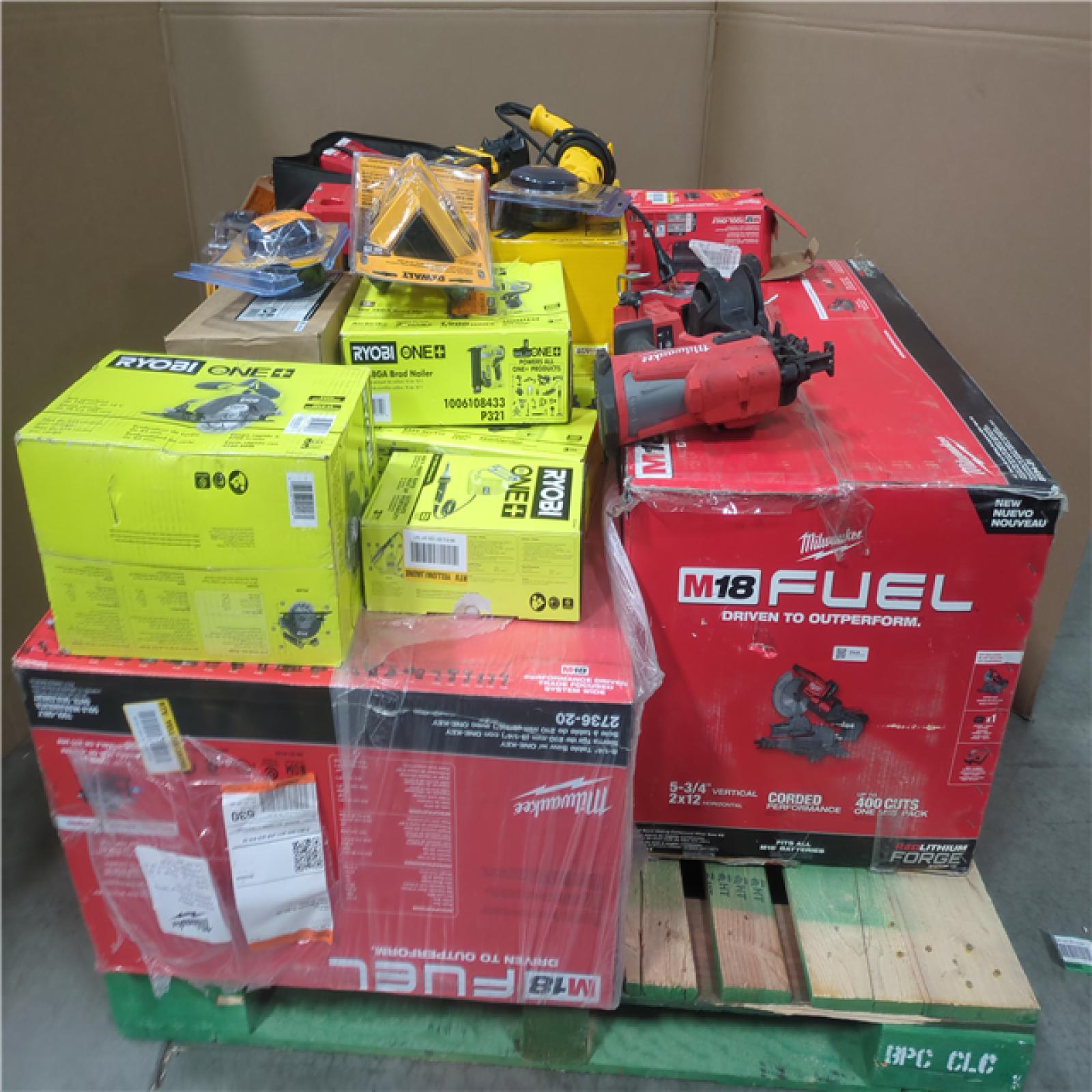 CALIFORNIA AS-IS TOOL PALLET