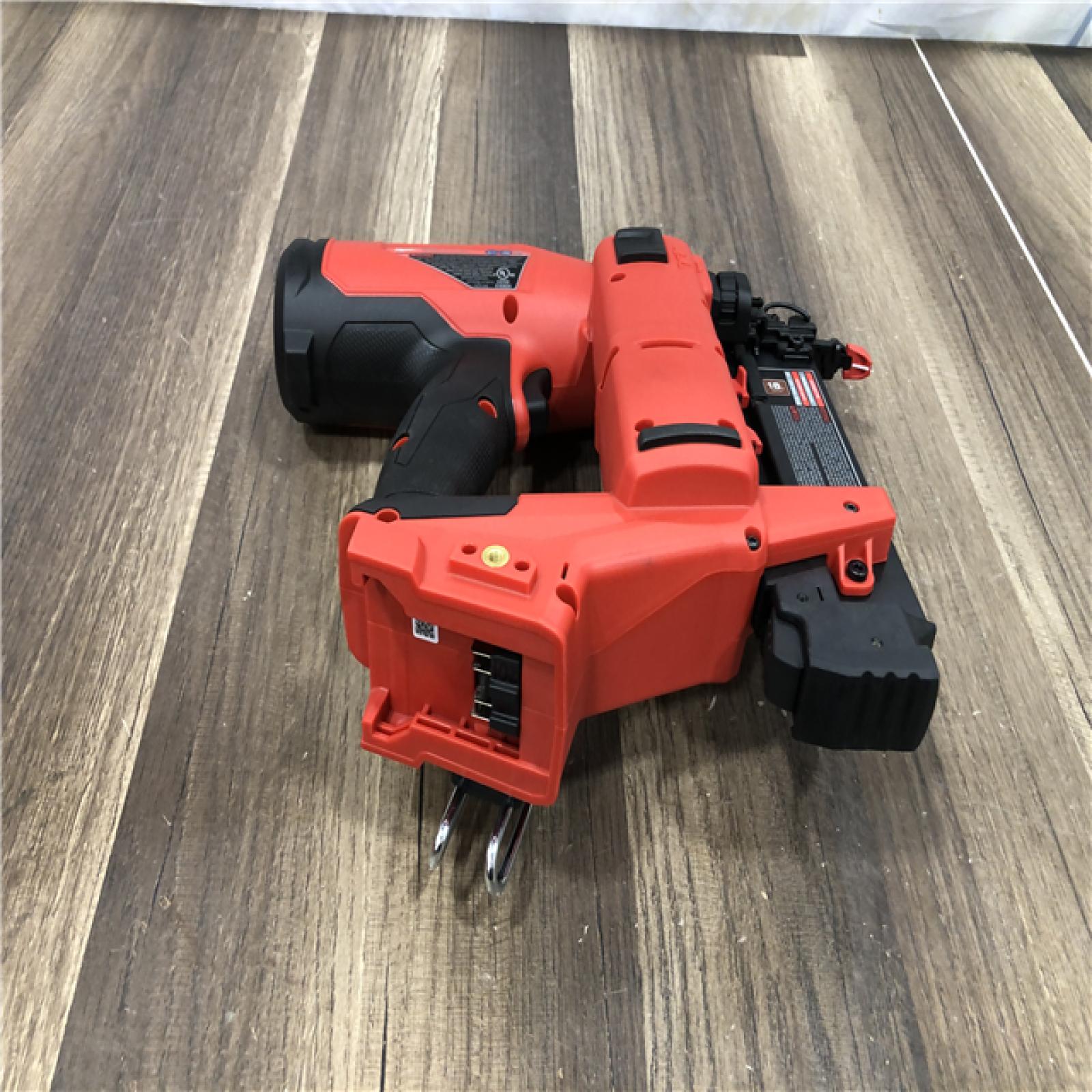 AS-IS Milwaukee  FUEL 18-Volt Lithium-Ion Brushless Cordless Gen II 18-Gauge Brad Nailer (Tool-Only)