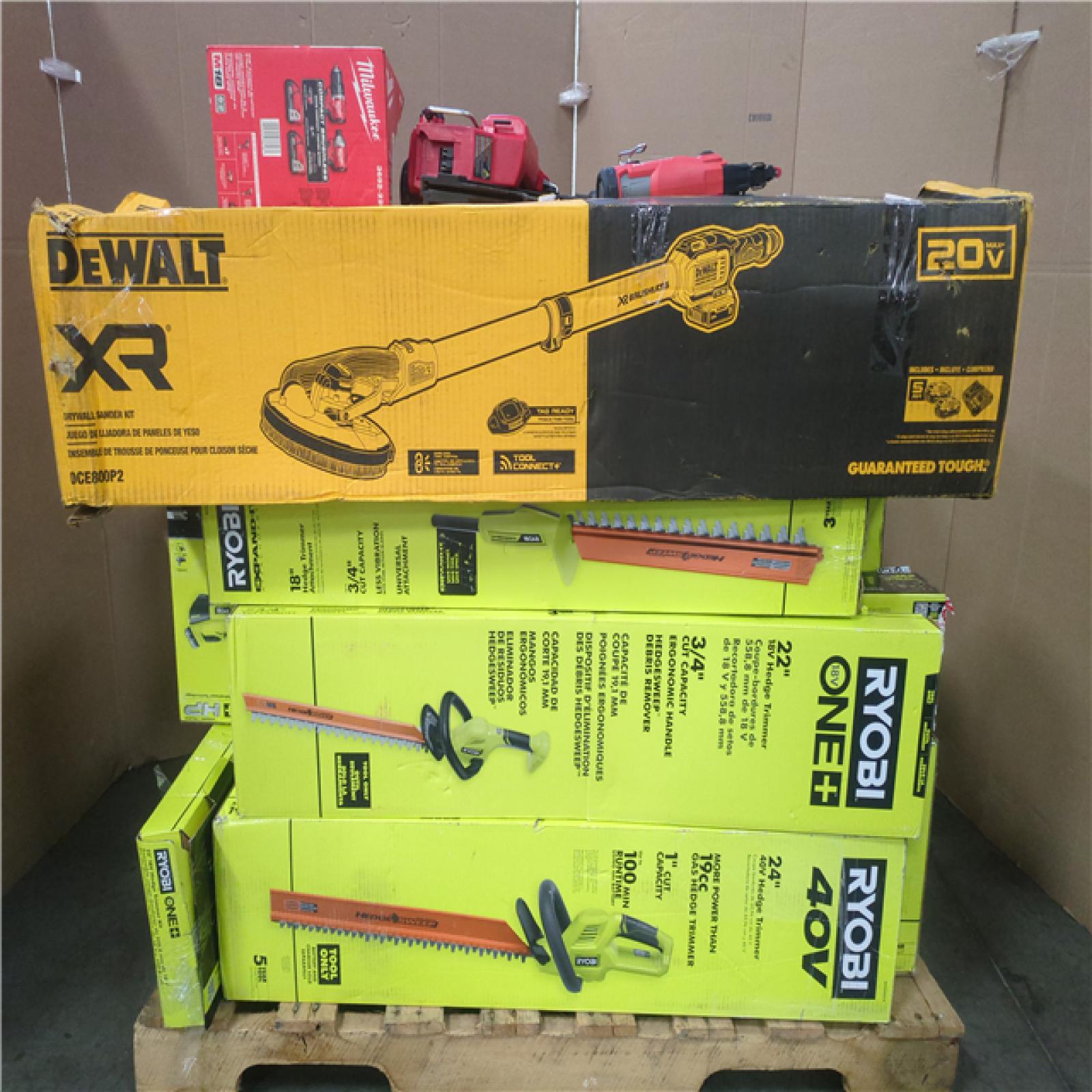 CALIFORNIA AS-IS TOOL PALLET