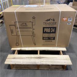 DALLAS LOCATION - Traeger Pro Series 34-Pellet Grill and Smoker in Bronze