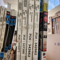 Phoenix NEW Delta Sliding Shower Door Glass Panel in Clear Glass Pallet (13-Doors)