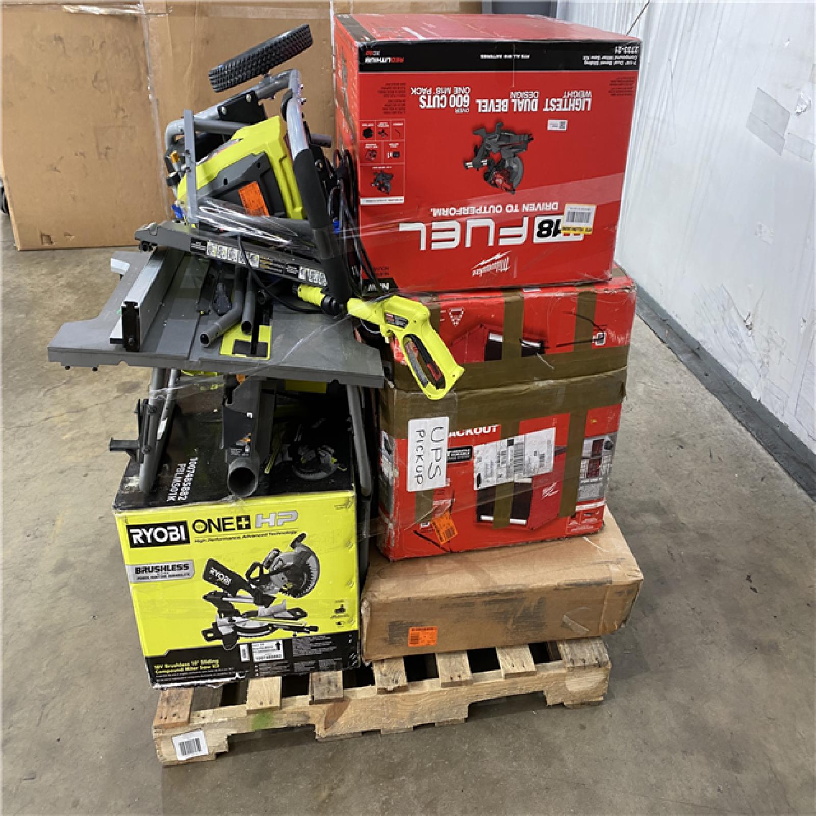 Houston Location AS IS - Tool Pallet