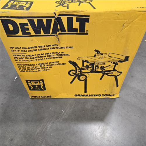 NEW DEWALT 10 in. 15 Amp 120V Site-Pro Compact Jobsite Table Saw