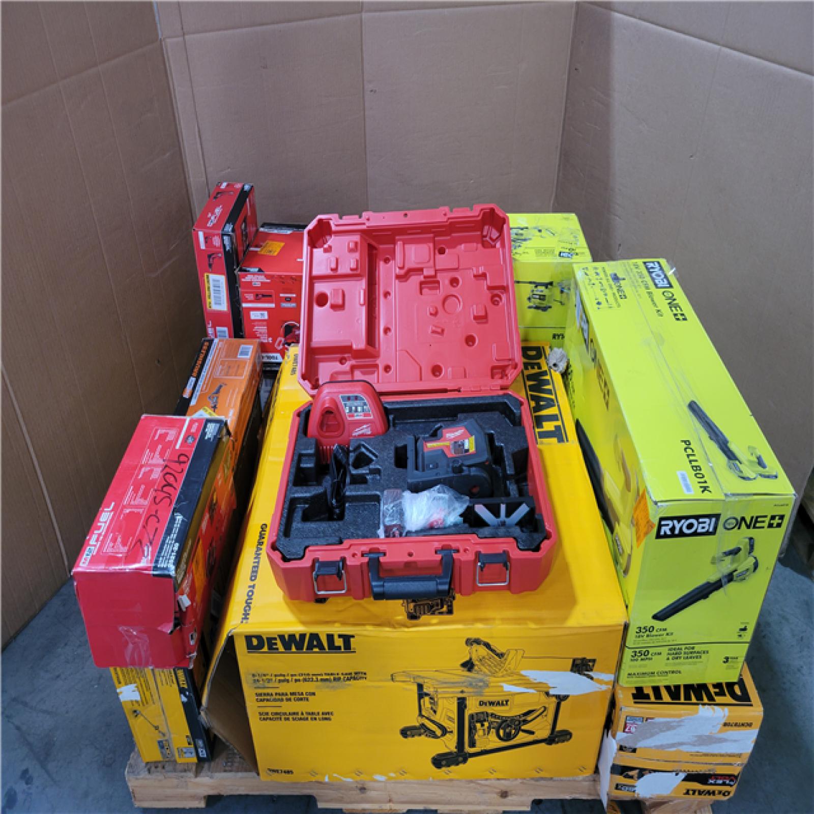 CALIFORNIA AS-IS TOOL PALLET