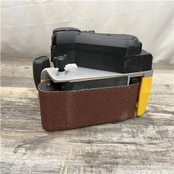 AS-IS DEWALT 20V MAX* XR Brushless Cordless Belt Sander (Tool-Only)