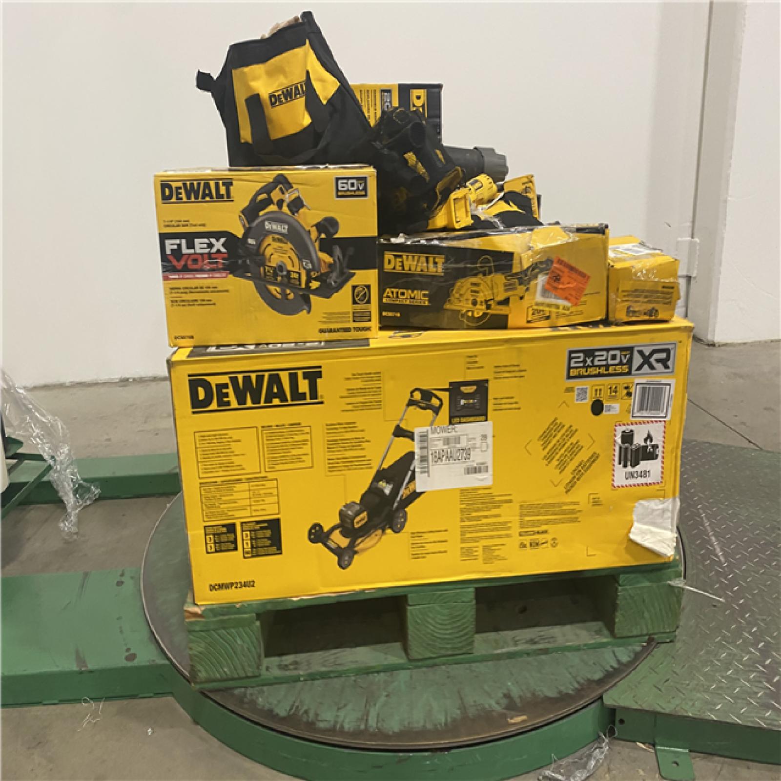 Dallas Location - As-Is DEWALT Tool Pallet