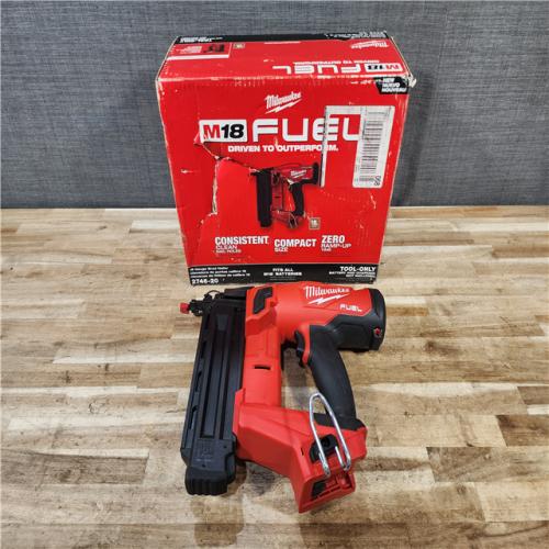 HOUSTON LOCATION - AS-IS Milwaukee FUEL 18-Volt Lithium-Ion Brushless Cordless Gen II 18-Gauge Brad Nailer (Tool-Only)