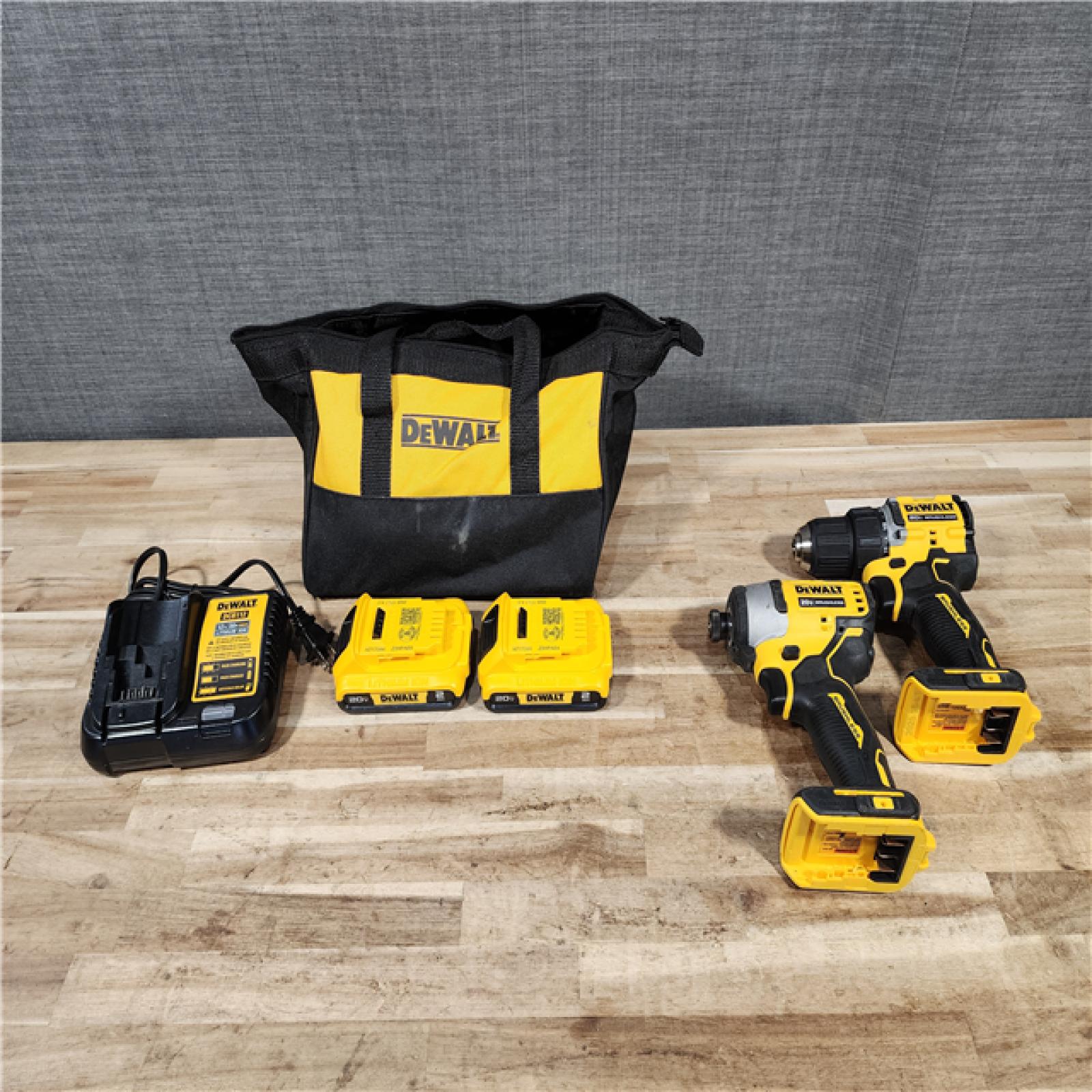 HOUSTON LOCATION - AS-IS DEWALT 2 TOOL COMBO