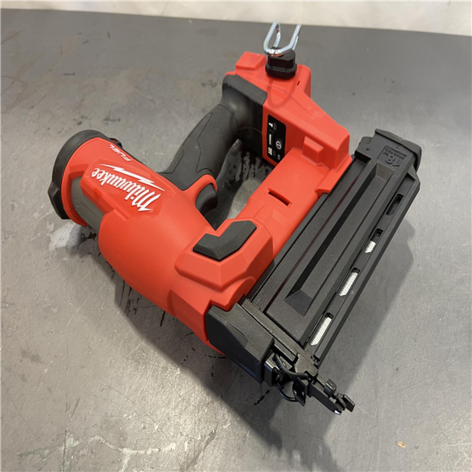 AS-IS - Milwaukee M18 FUEL 18-Volt Lithium-Ion Brushless Cordless Gen II 18-Gauge Brad Nailer