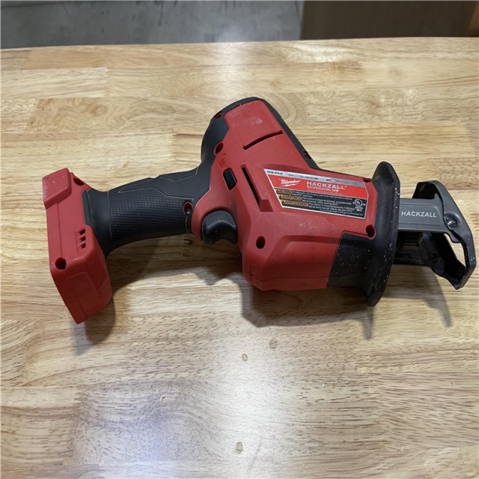 AS-IS  Milwaukee FUEL 18V Cordless HACKZALL Reciprocating Saw (Tool-Only)