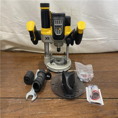 AS-IS Dewalt 20V MAX XR 2-1/4 Peak HP Brushless Cordless Plunge Router (Tool Only)