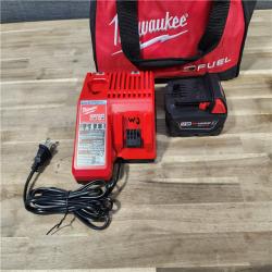 HOUSTON LOCATION - AS-IS Milwaukee M18 1/2 in. Cordless Brushless High Torque Impact Wrench Kit (Battery & Charger)