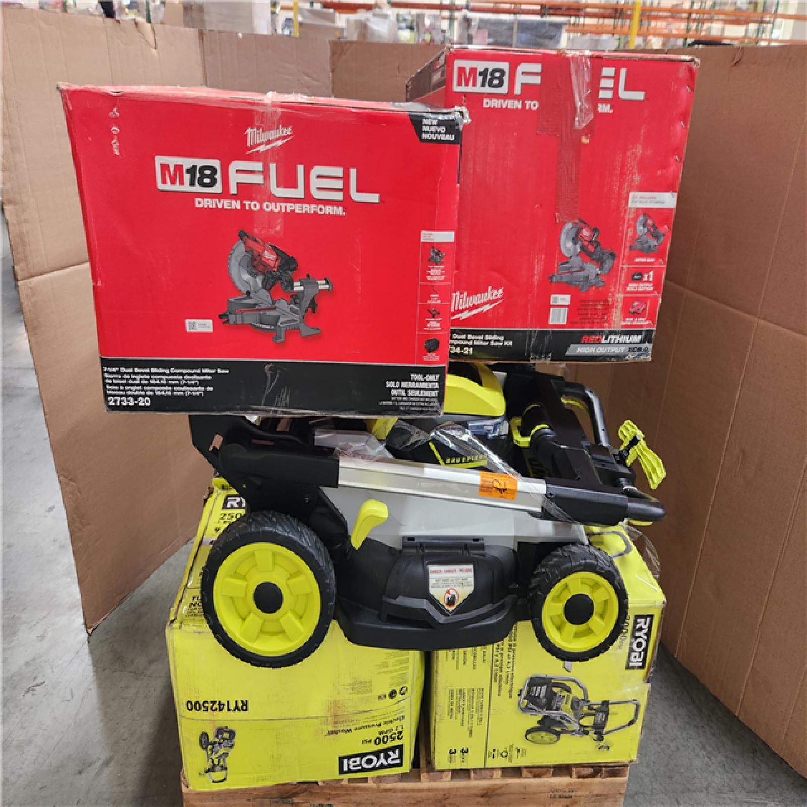 CALIFORNIA AS-IS TOOL PALLET