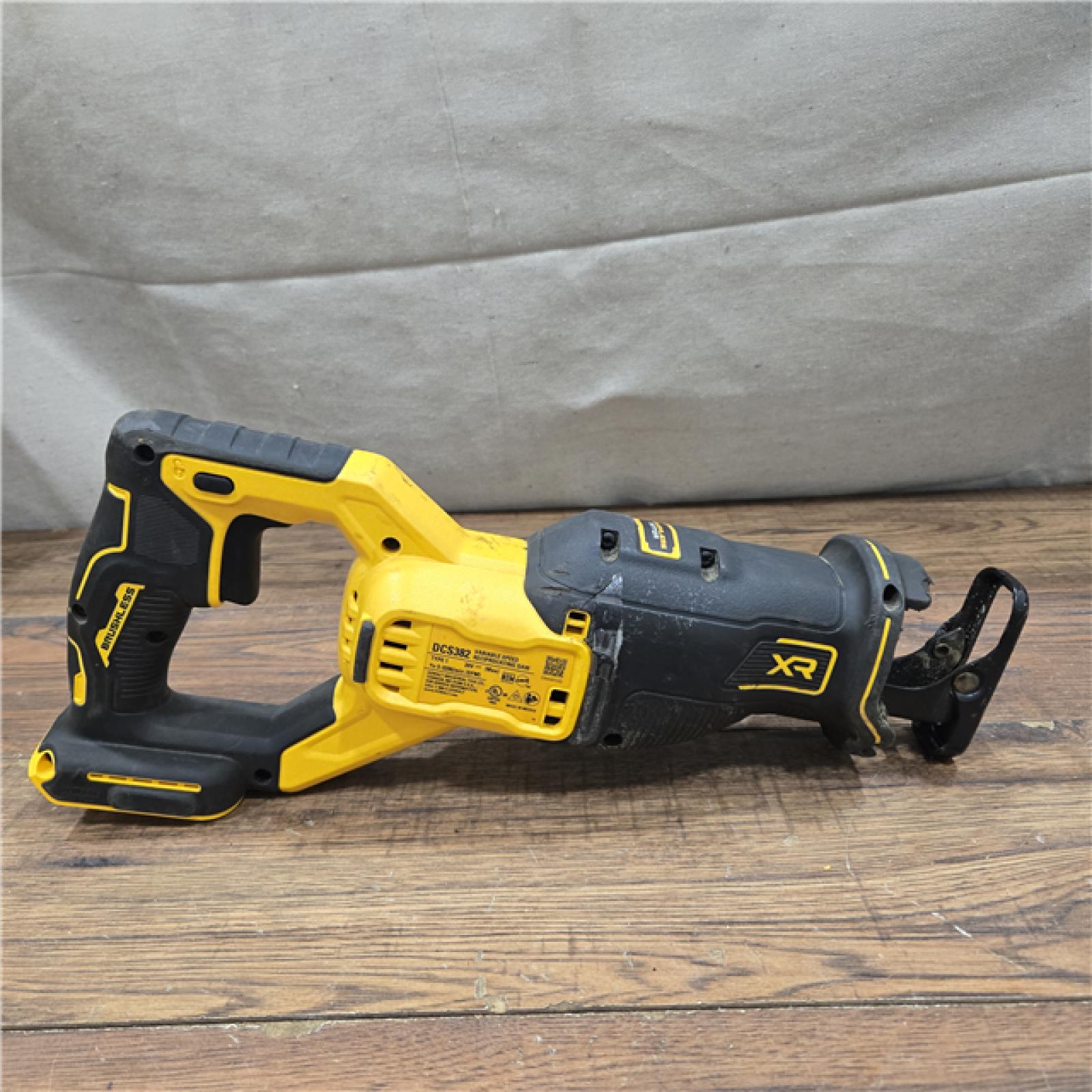 AS-IS DEWALT 20V MAX XR Cordless Brushless Reciprocating Saw (Tool Only)