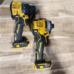 HOUSTON LOCATION - AS-IS DEWALT 2 TOOL COMBO KIT W/ (2) BATTERY & CHARGER