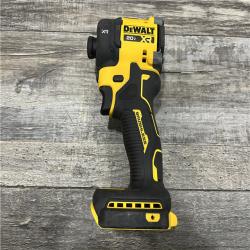 AS-IS DEWALT 20V XR Brushless Cordless 1/4 in. Quiet Hydraulic Impact Driver (Tool-Only)