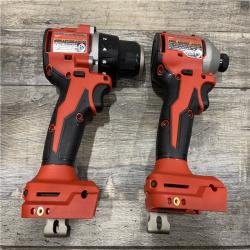 AS-IS Milwaukee 18V Lithium-Ion Brushless Cordless Compact Drill/Impact Combo Kit