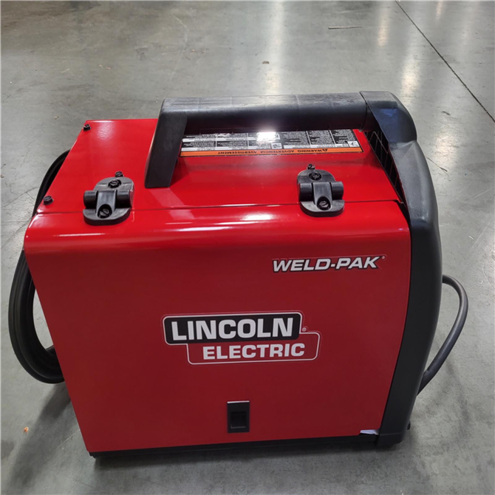 CALIFORNIA NEW LINCOLN ELECTRIC 180 I MP DV WELD PAK
