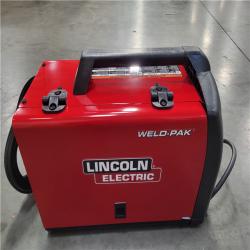 CALIFORNIA NEW LINCOLN ELECTRIC 180 I MP DV WELD PAK