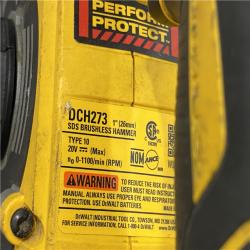 AS-IS DEWALT 20V MAX XR Cordless Brushless 1 in. SDS Plus L-Shape Rotary Hammer (Tool Only)