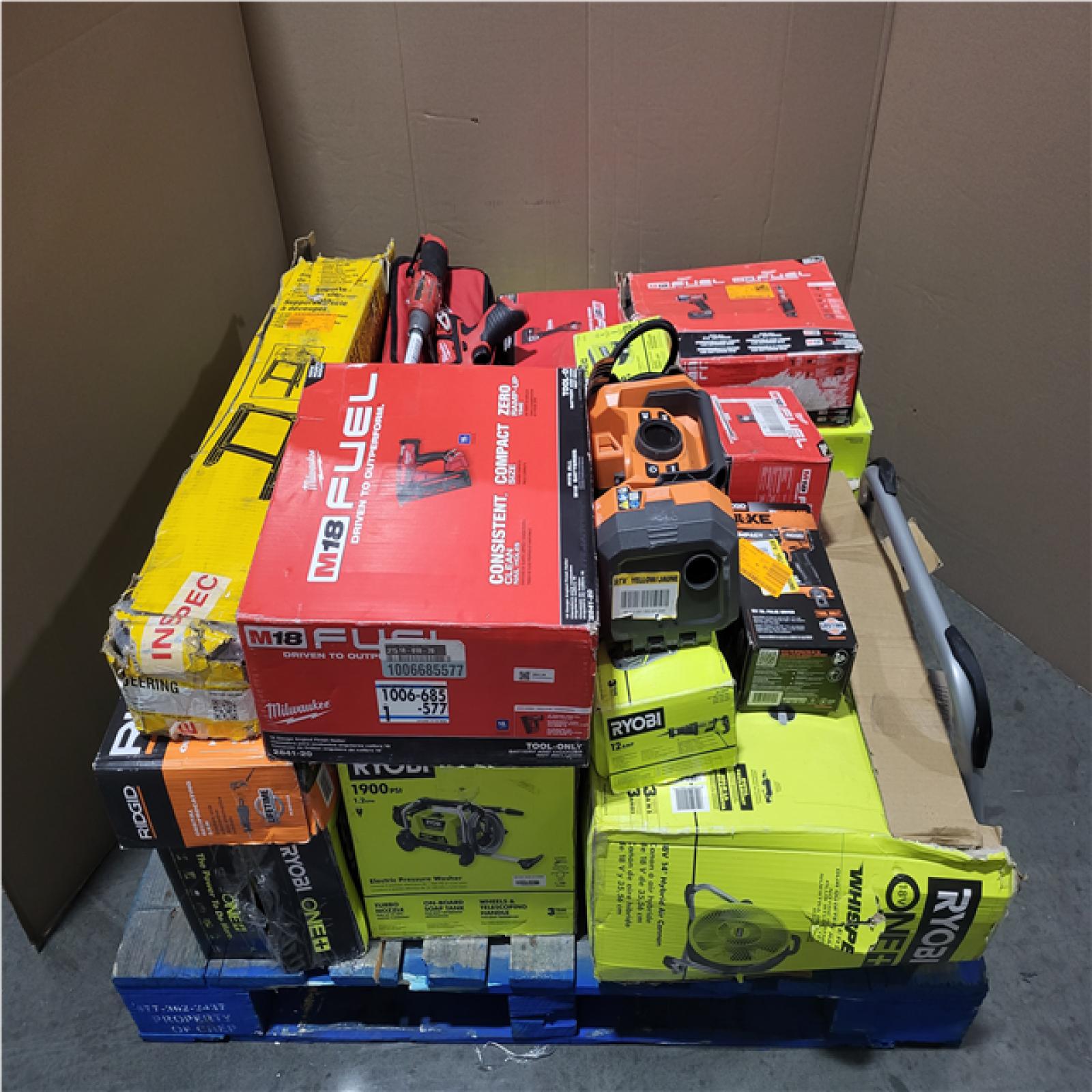 CALIFORNIA AS-IS TOOL PALLET