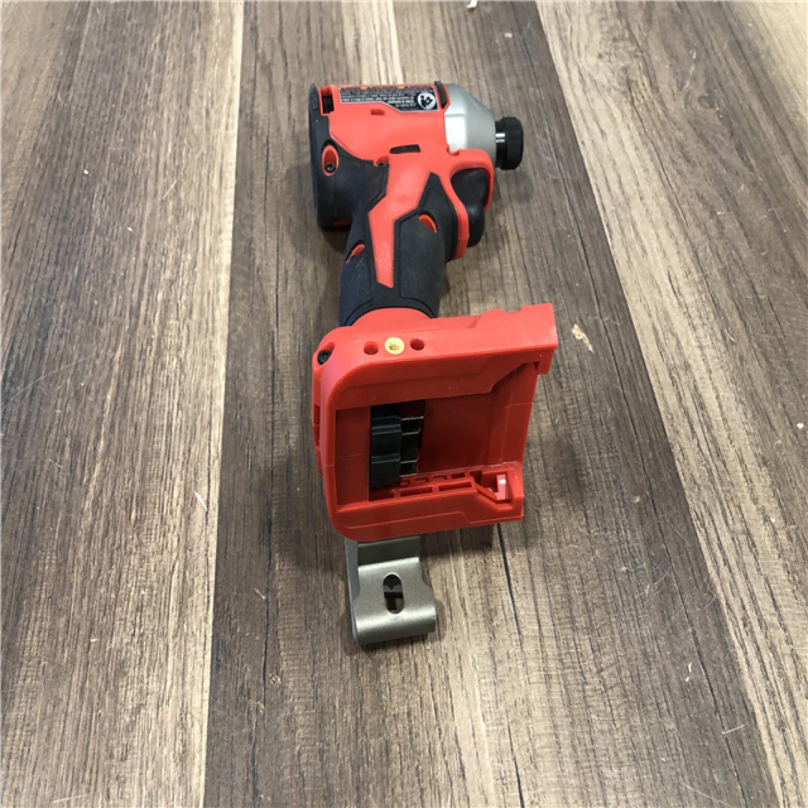 AS-IS Milwaukee 18V Lithium-Ion Brushless Cordless 1/4 in. Compact Impact Driver (Tool Only)