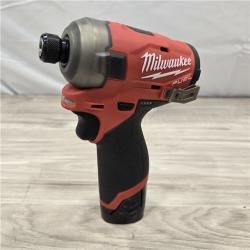 LIKE NEW! - Milwaukee M12 FUEL SURGE 12V Cordless Hex Impact Driver Compact Kit