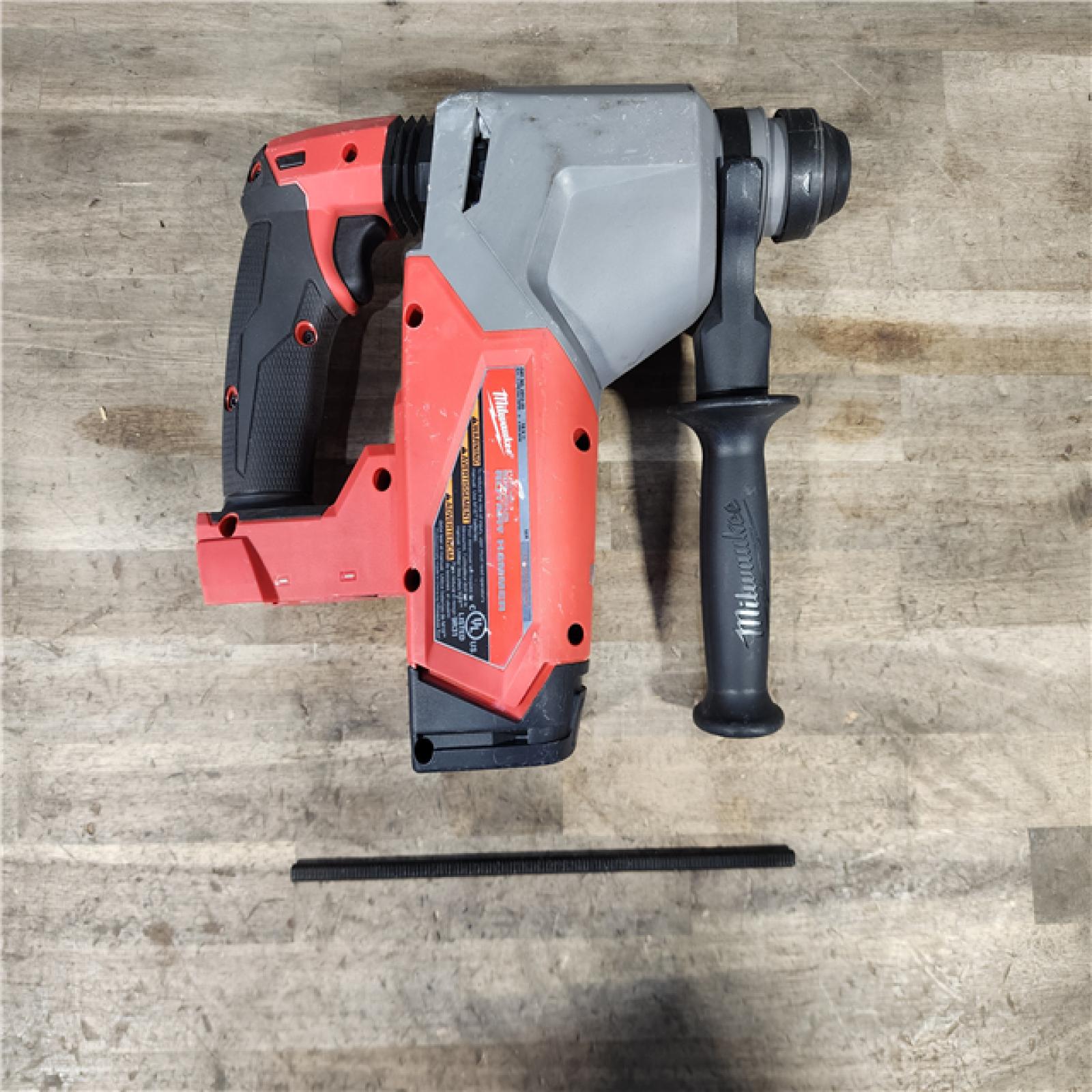 HOUSTON LOCATION - AS-IS Milwaukee M18 FUEL 18V Lithium-Ion Brushless Cordless 1 in. SDS-Plus Rotary Hammer (Tool-Only)