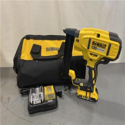 AS-IS - DeWALT 20-Volt MAX 18ga Cordless Brushless Narrow Crown Stapler Kit