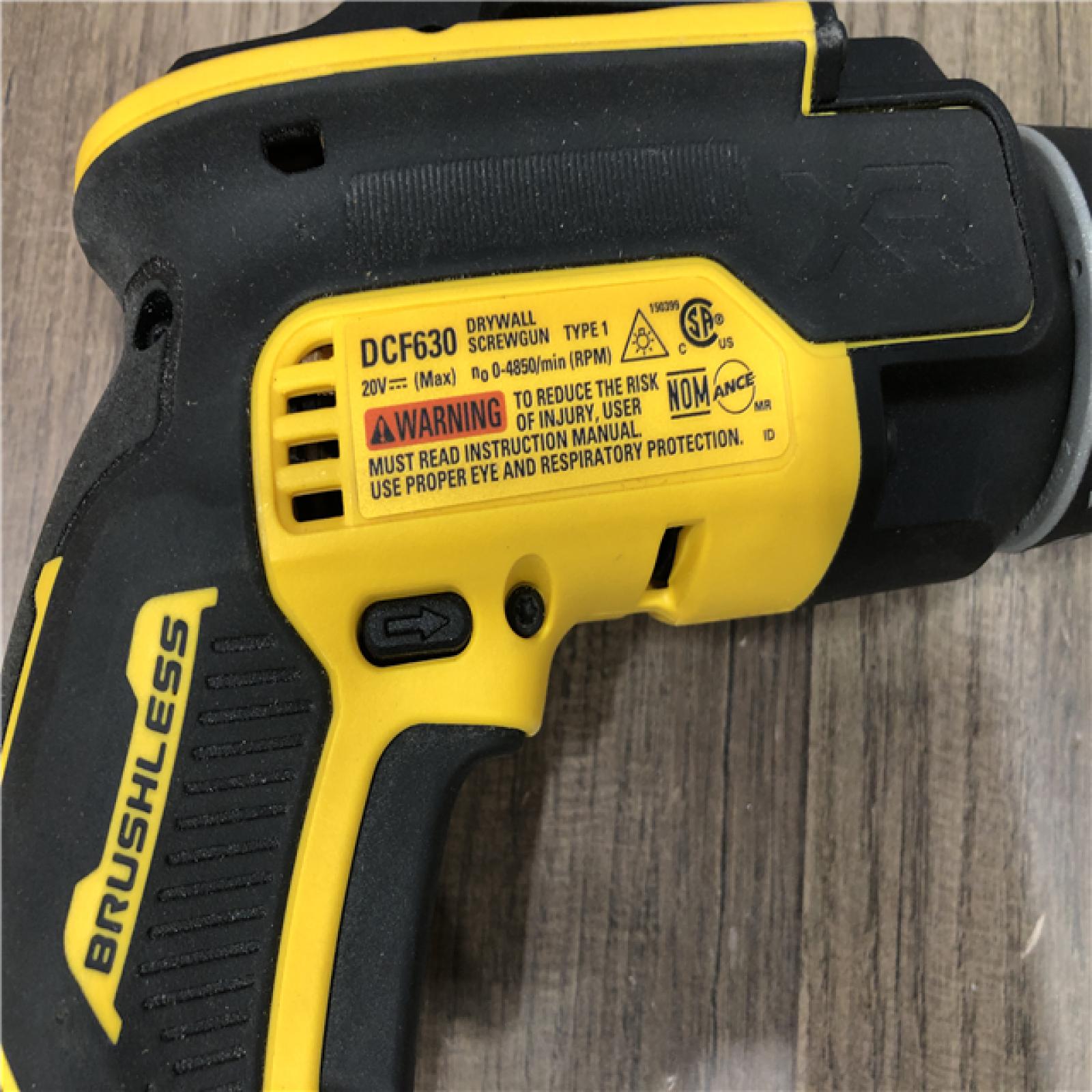 AS-IS DEWALT XR 20V MAX Lithium-Ion Cordless Brushless Screw Gun (Tool Only)