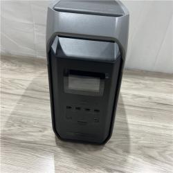 AS-IS EcoFlow Delta 3 1500 Portable Power Station in Dark Grey