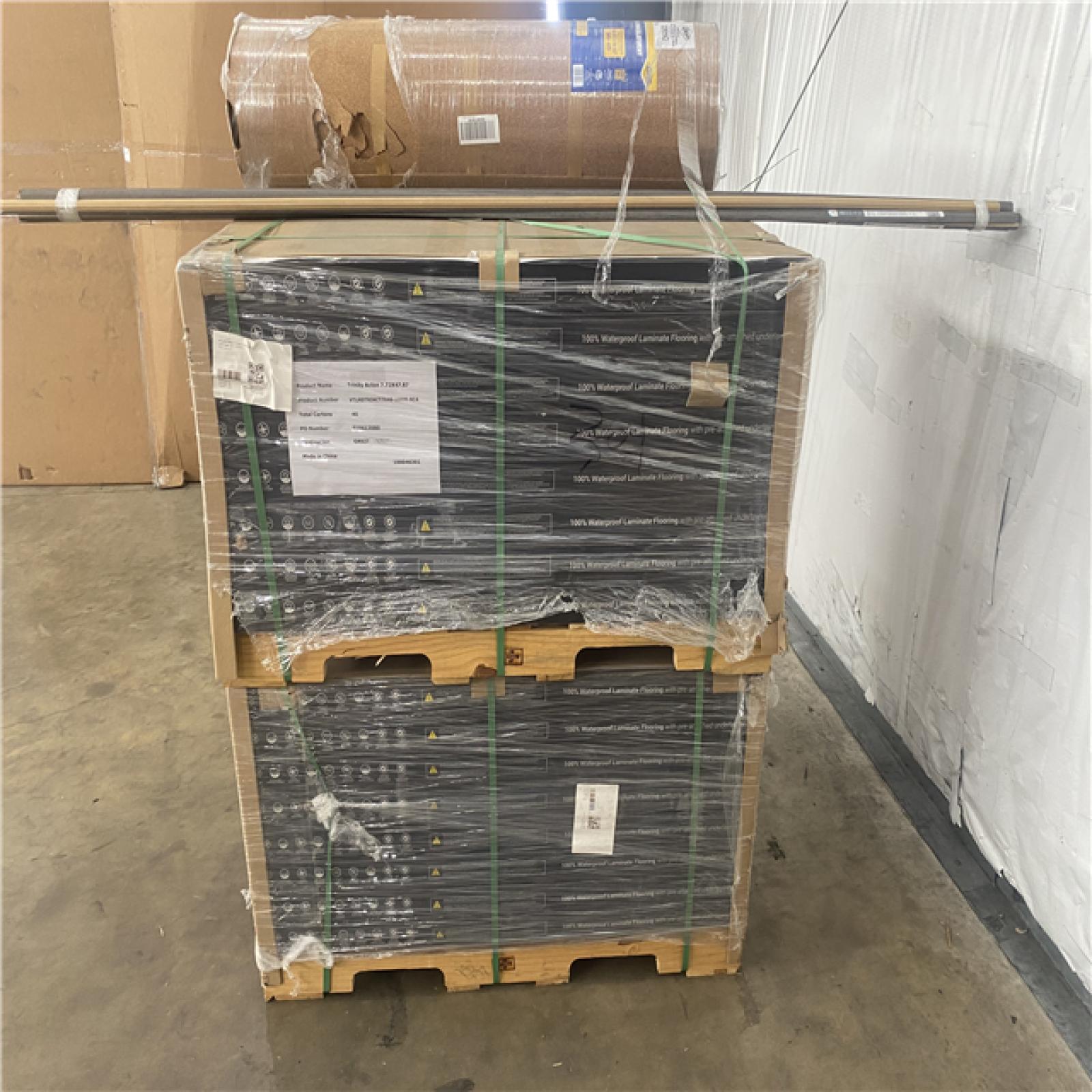 Houston Location AS IS - Home Improvement Flooring Pallet