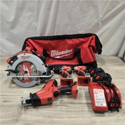 AS-IS Milwaukee M18 4-Tool Combo Kit