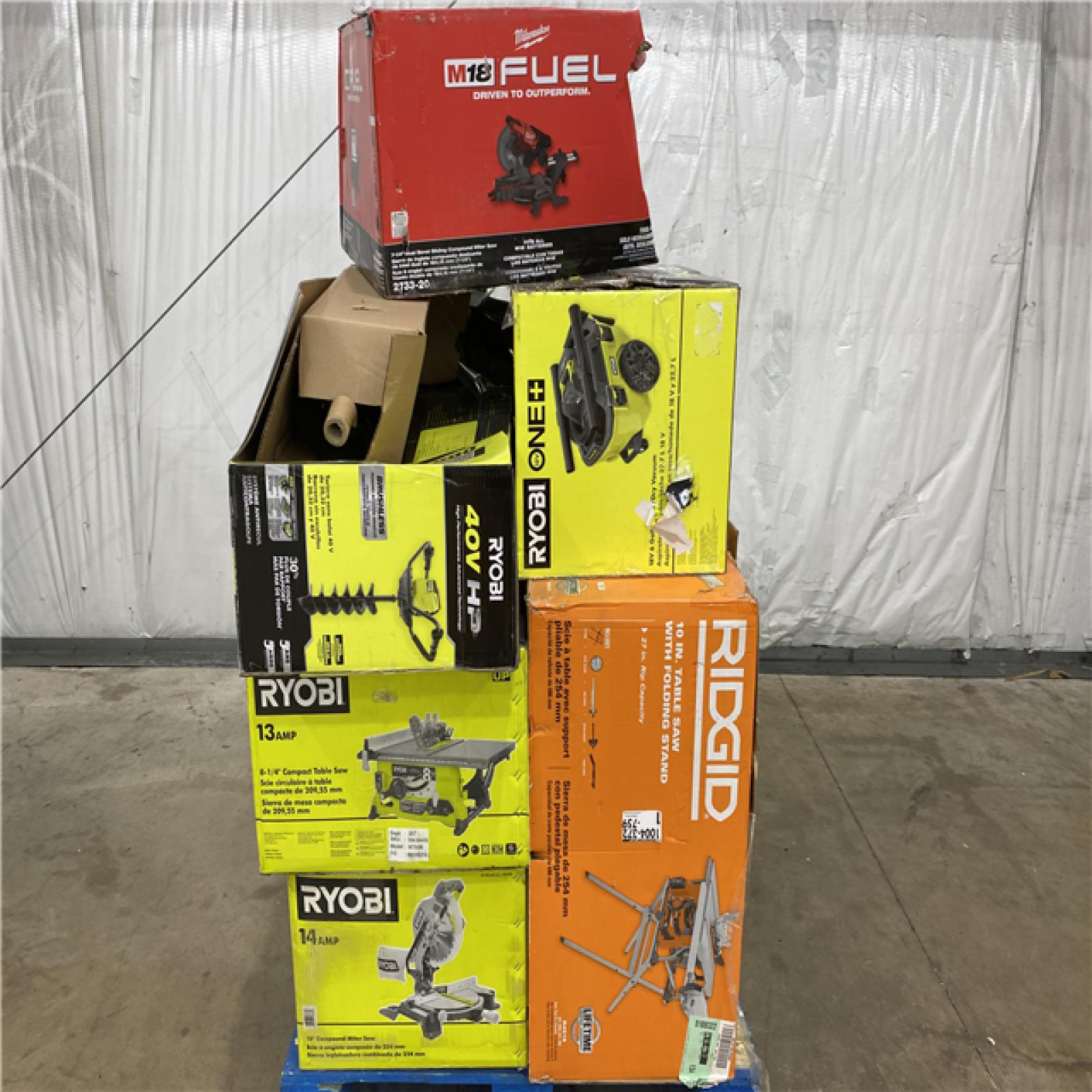 Houston Location - AS-IS Tool Pallet