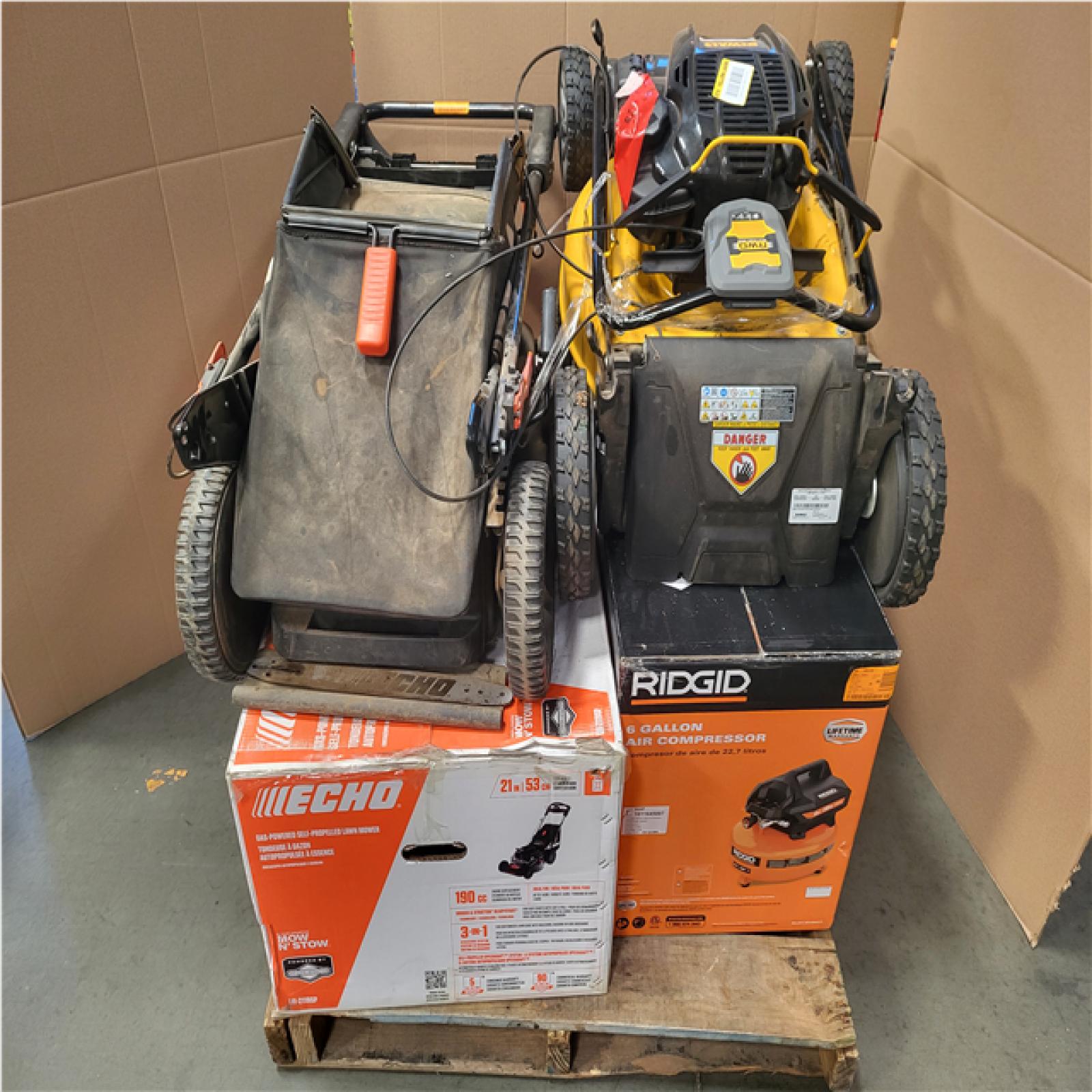 CALIFORNIA AS-IS OUTDOOR POWER EQUIPMENT