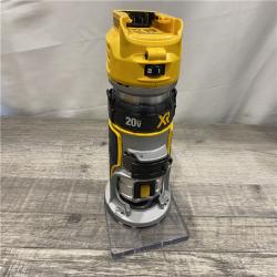 AS-IS DEWALT 20V MAX XR Cordless Brushless Fixed Base Compact Router (Tool Only)