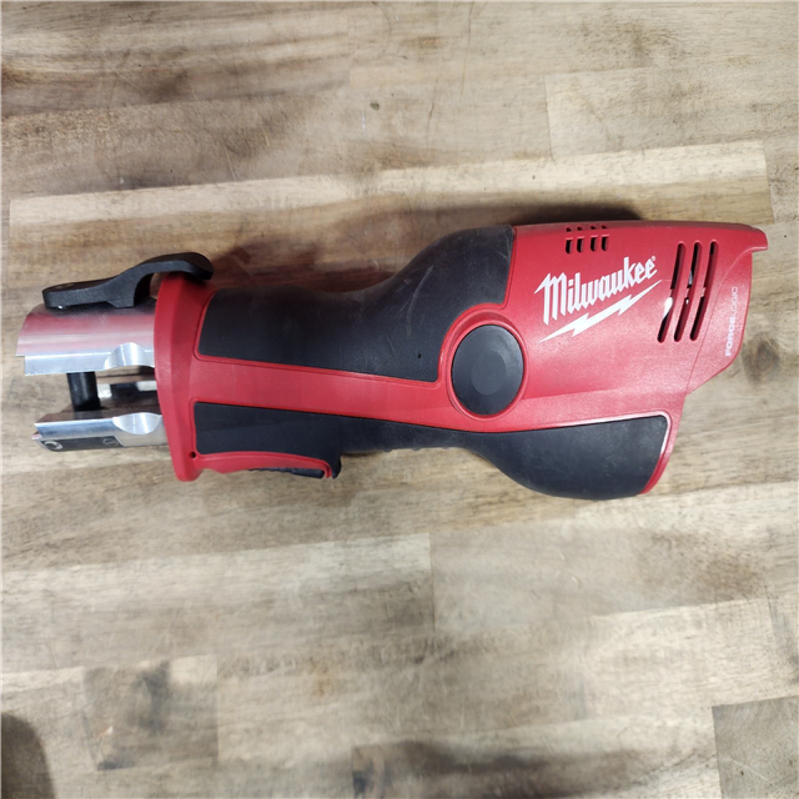 HOUSTON LOCATION - AS-IS M12 12-Volt Lithium-Ion Force Logic Cordless Press Tool Kit (2 Jaws Included) with Two 1.5 Ah Battery and Hard Case
