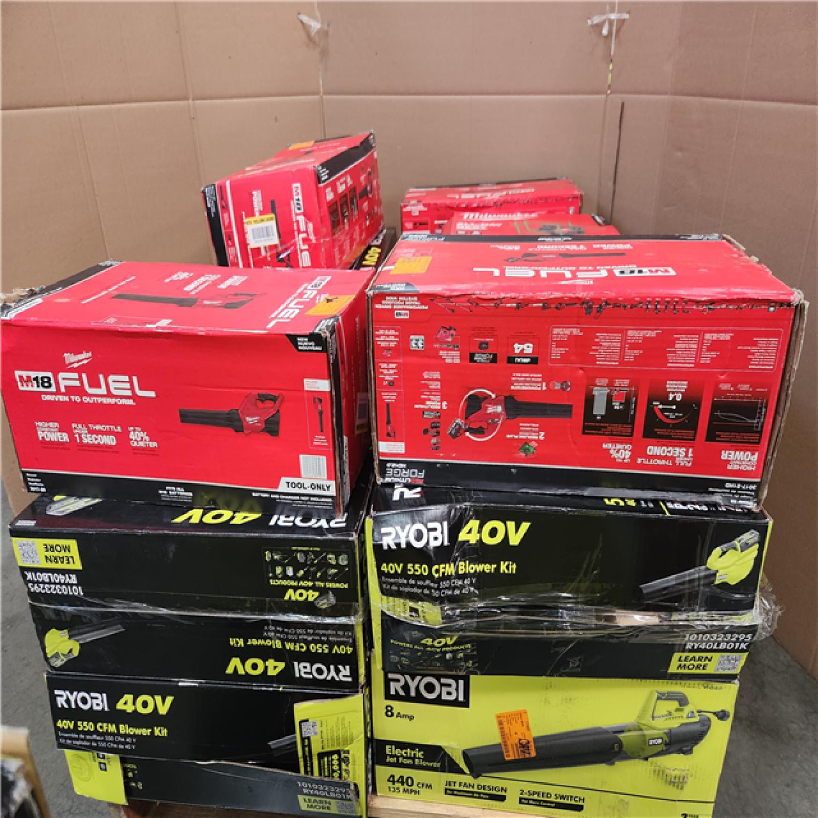 CALIFORNIA AS-IS TOOL PALLET