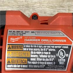 AS-IS Milwaukee FUEL 18V Lithium-Ion Brushless Cordless Hammer Drill and Impact Driver Combo Kit