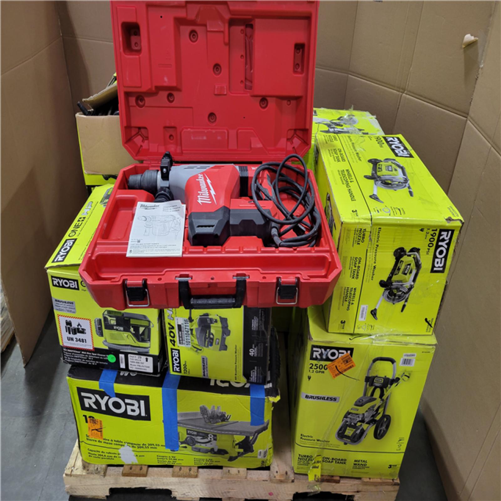 CALIFORNIA AS-IS TOOL PALLET