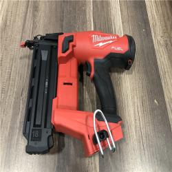 AS-IS Milwaukee FUEL 18-Volt Lithium-Ion Brushless Cordless Gen II 18-Gauge Brad Nailer (Tool-Only)