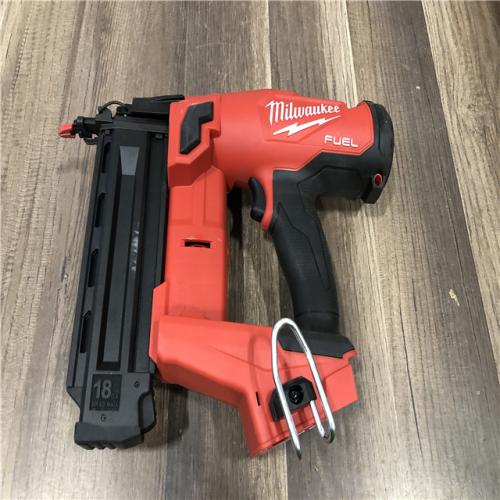 AS-IS Milwaukee FUEL 18-Volt Lithium-Ion Brushless Cordless Gen II 18-Gauge Brad Nailer (Tool-Only)