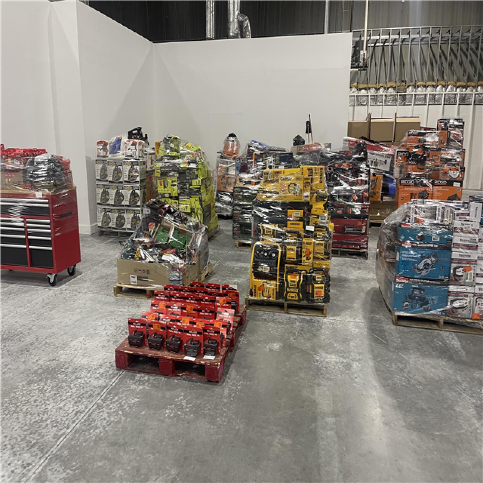 Atlanta Location As-Is Tools and More Partial Truckload (15 Pallets) 5329-A