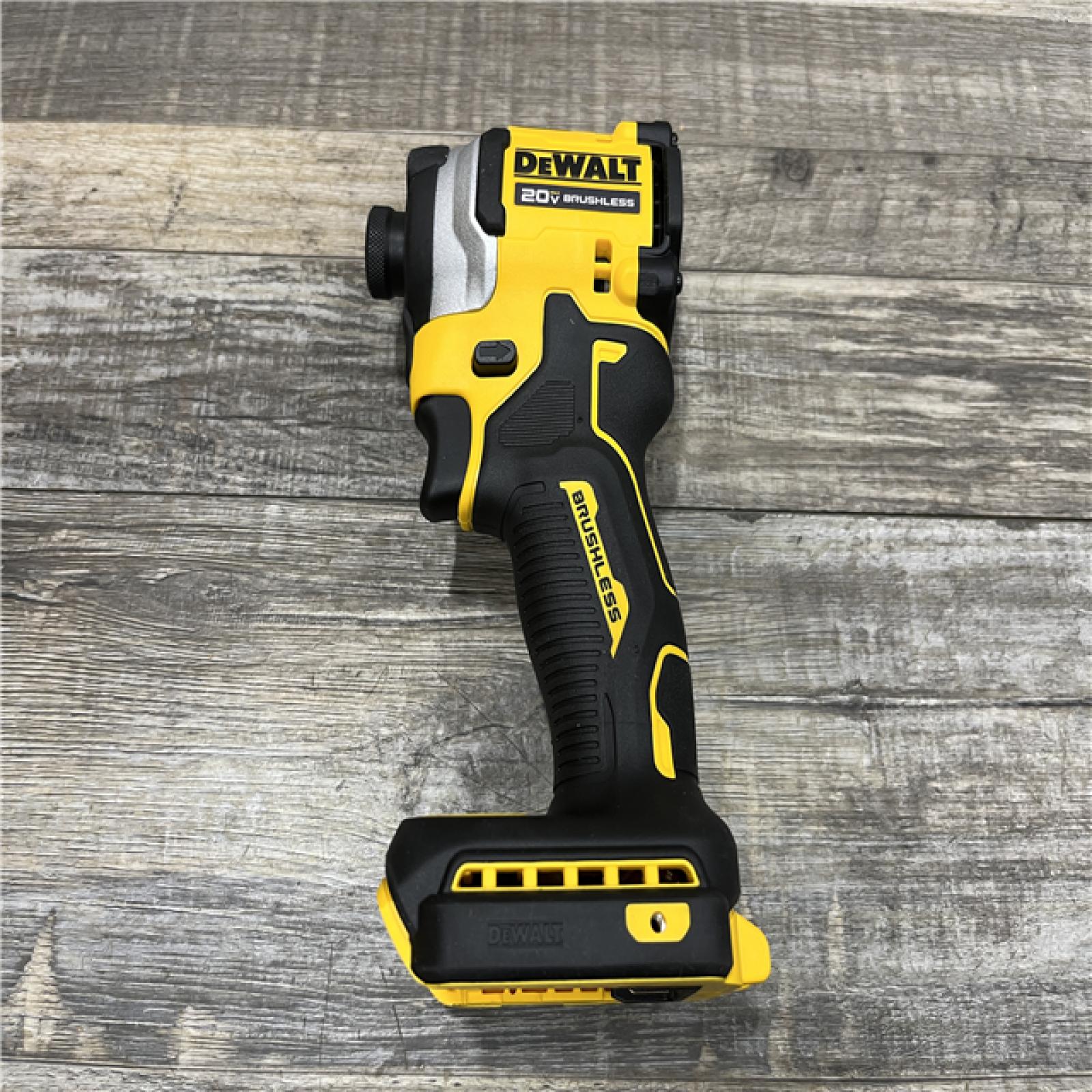 AS-IS DEWALT ATOMIC 20V MAX Lithium-Ion Cordless 1/4 in. Brushless Impact Driver Kit