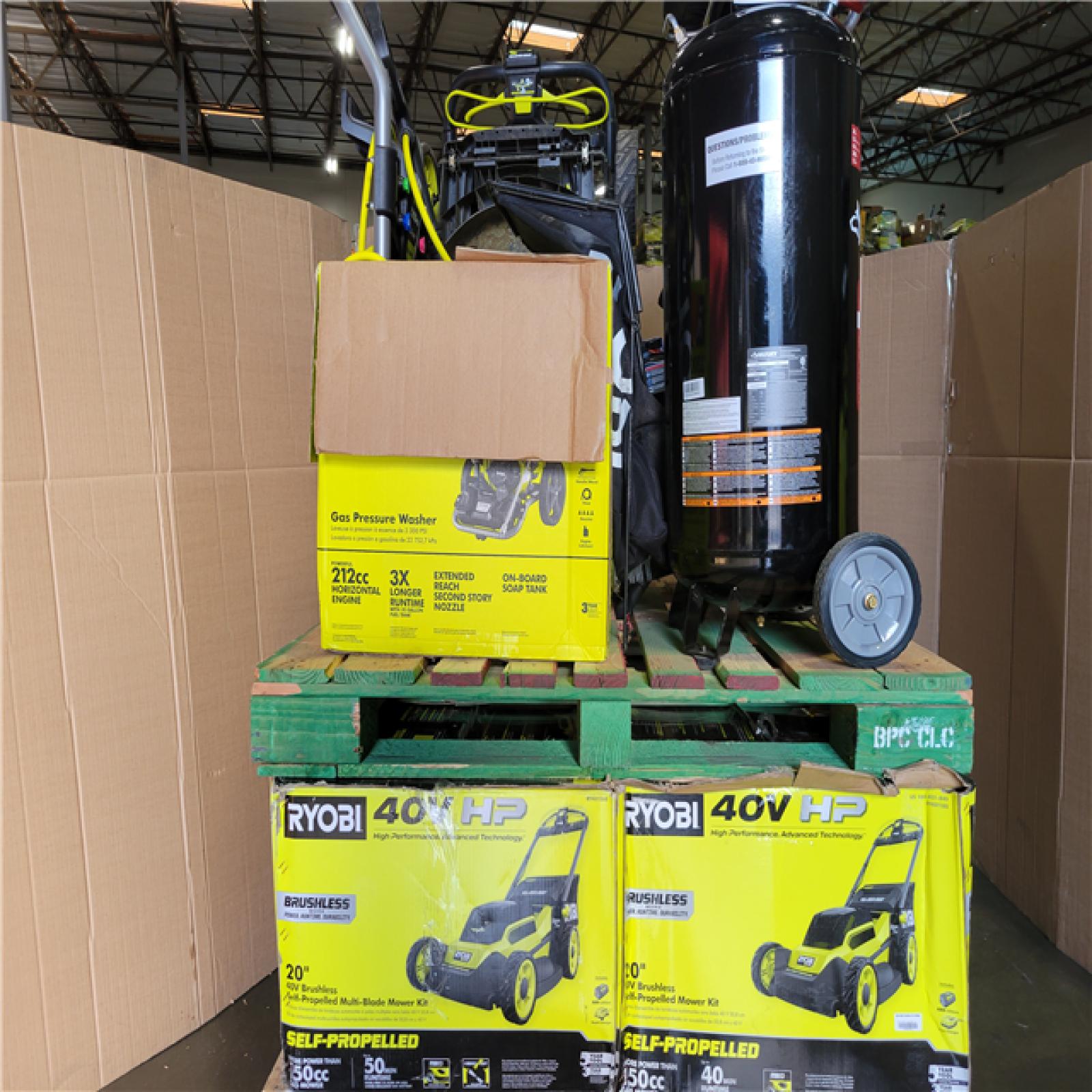CALIFORNIA AS-IS OUTDOOR POWER EQUIPMENT