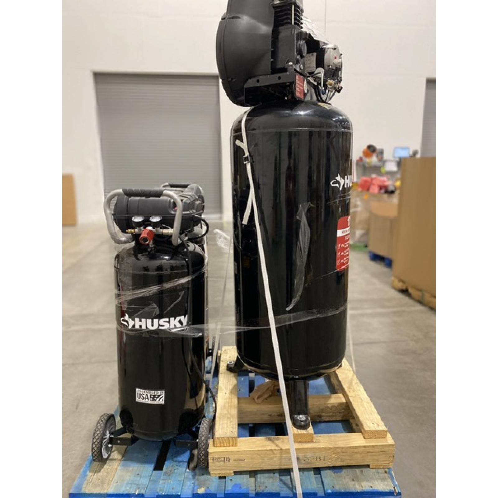 Dallas Location - As-Is Dallas Location - As-Is Husky Electric Air Compressor(Lot Of 3)