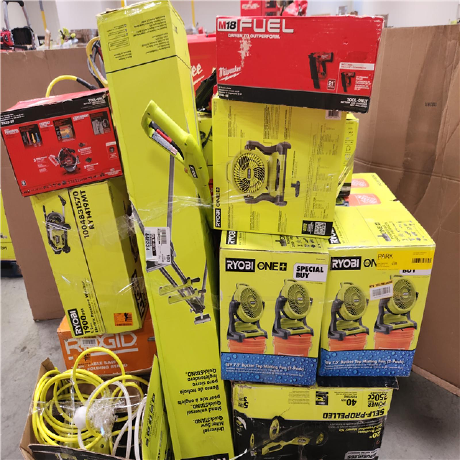 CALIFORNIA AS-IS TOOL PALLET