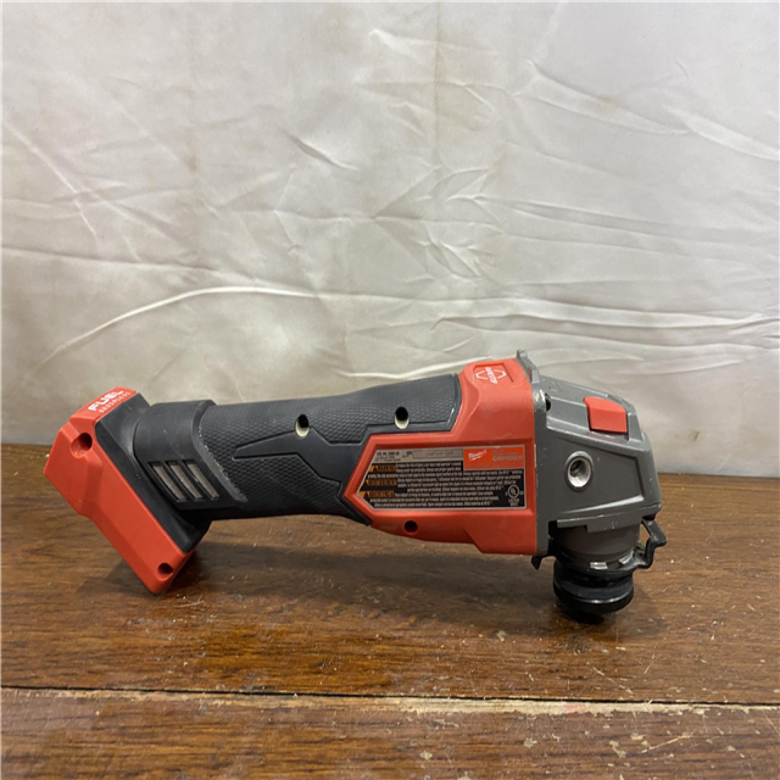 AS-IS Milwaukee 2880-20 M18 FUEL 18-Volt Lithium-Ion Brushless Cordless 4-1/2 in./5 in. Grinder W/Paddle Switch (Tool-Only)